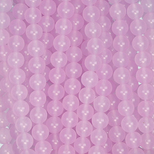 Dyed Agate Round Beads 8 mm-Lavender