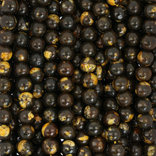 Dyed Agate Round Beads-Oyster Dyed Agate Round Beads-Oyster