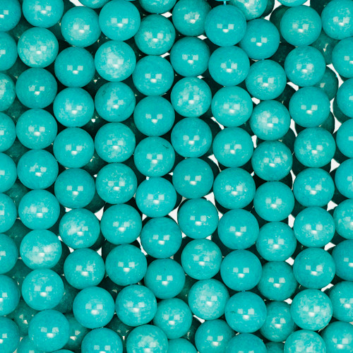 Dyed Agate Round Beads -Turquoise Blue Dyed Agate Round Beads -Turquoise Blue