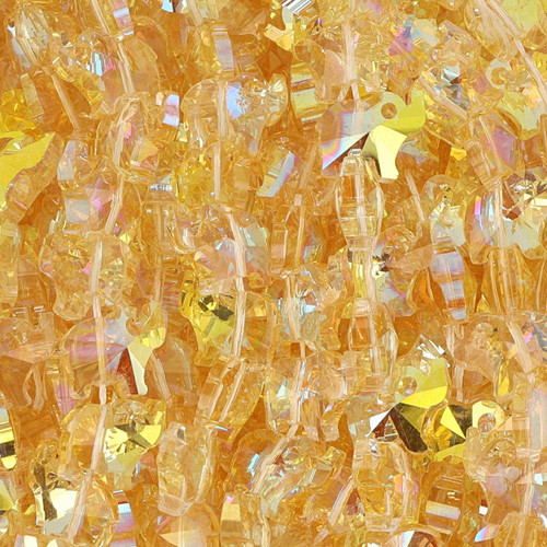 Elephant Shape Glass Beads  - Solar Rays