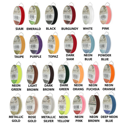 Chinese Knotting Cord - Assorted Colors