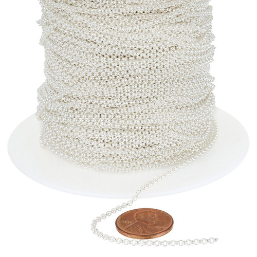 Sterling Silver Rolo Chain