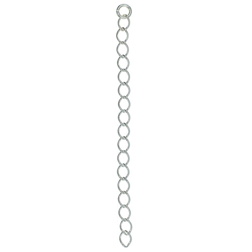 Sterling Silver 2.85mm Curb Chain Extender