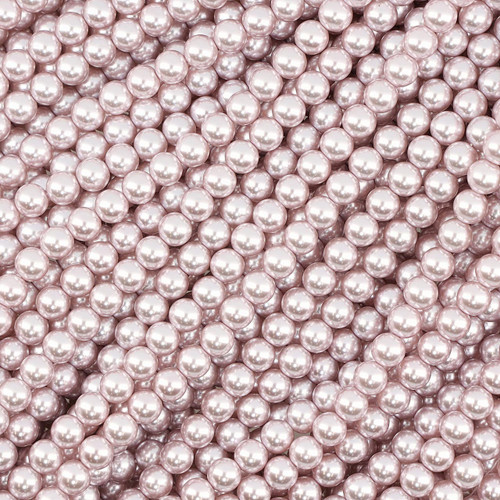 Crystal Glass Pearls 6mm- Lilac