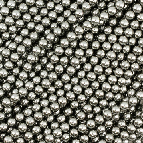 Crystal Glass Pearls 6mm- Charcoal Gray