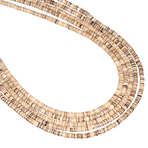 Voluta Shell Heishi Beads – 3mm