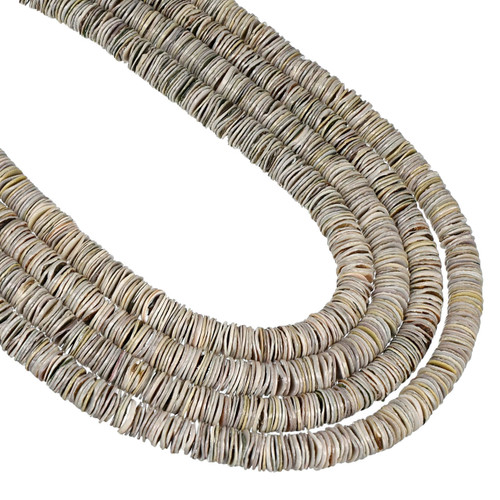 Green Shell Heishi Beads 8mm