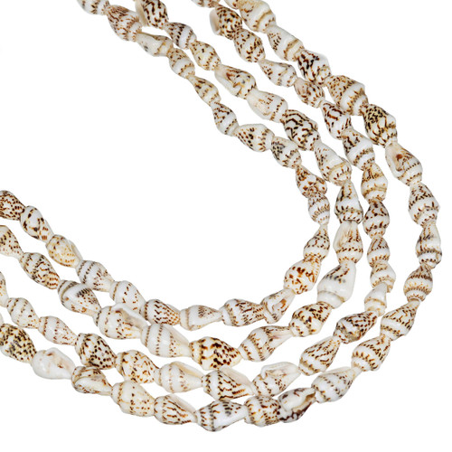 Nasa Shell Beads 10x7mm-Natural