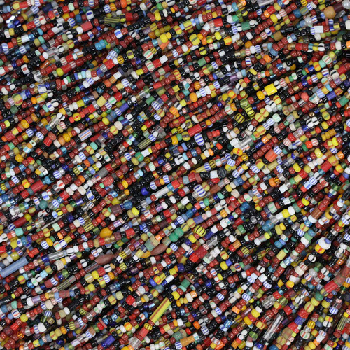 African Christmas Beads 1.5-3.5mm