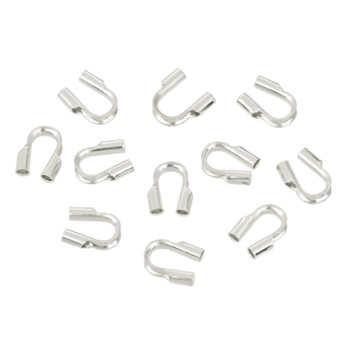 Sterling Silver Cable Thimbles 0.78mm - 10 Pcs
