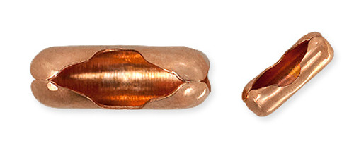 10 Pc 3 mm Copper Ball Chain Connector