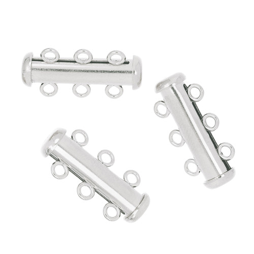 Sterling Silver Tube Clasp