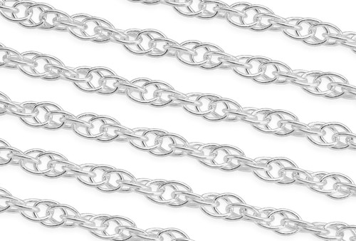 925 Sterling Silver Chain Bulk By Foot Wholesale - Pure Silver Chain