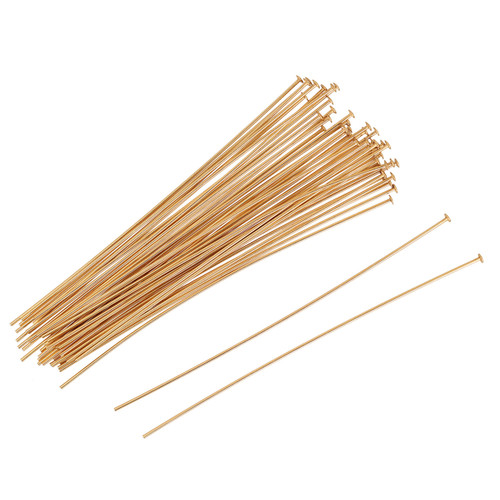 14k Gold Filled Head Pin