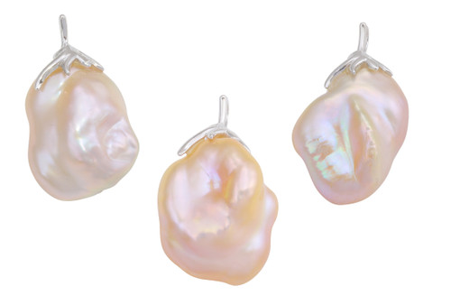 Baroque Pearl Pendant-Natural Freshwater Pearl