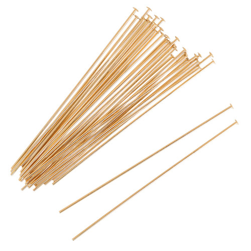 14k Gold Filled Head Pin