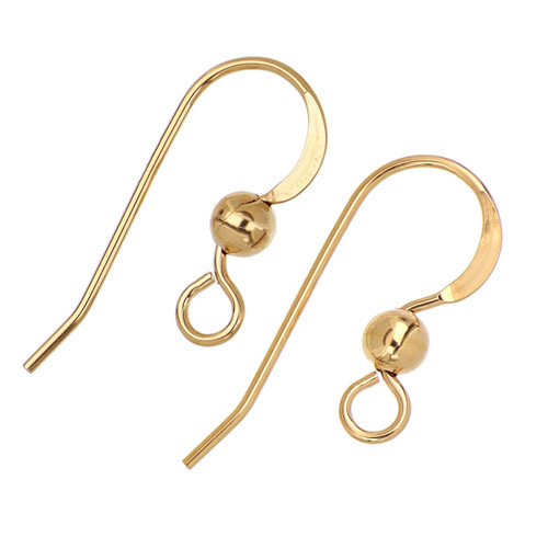 14k Gold Filled Flat Earwire 14k Gold Filled Flat Earwire