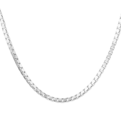 Sterling Silver DC Box Chain Necklace