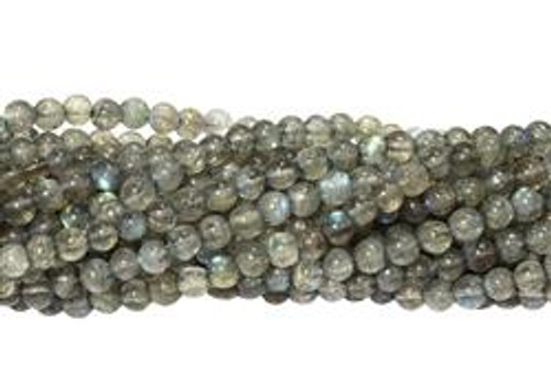 Round Smooth Beads 3mm 15 IN Strand- Labradorite