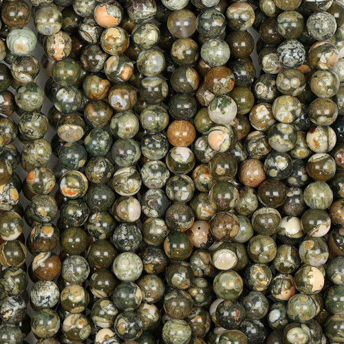 Rhyolite Round Smooth Beads
