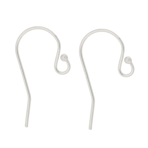 Sterling Silver Ball End Earwires