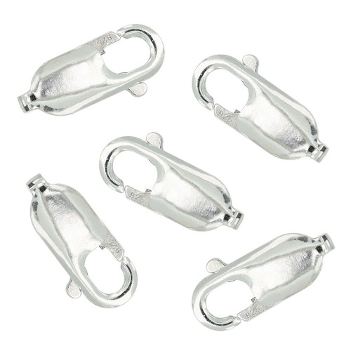 Sterling Silver Lobster Clasp - 5.2x13.7mm 1 Pc Sterling Silver Lobster Clasp - 5.2x13.7mm 1 Pc