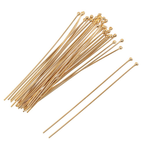 14k Gold Filled Ball Head Pins