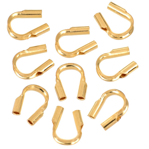 14K Gold Filled Cable Thimble 0.53mm - 10Pcs