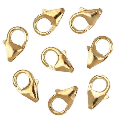 14K Gold Filled Trigger Clasp No Ring 14K Gold Filled Trigger Clasp No Ring