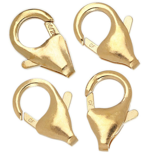14K Gold Filled Trigger Clasp No Ring 14K Gold Filled Trigger Clasp No Ring