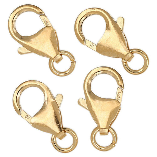 14K Gold Filled Trigger W/Open Ring 7x12mm 1pc