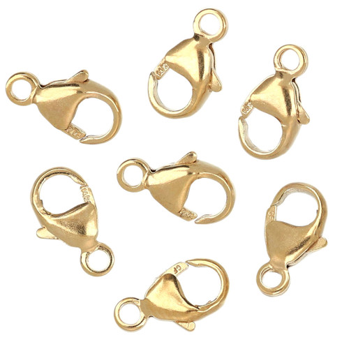 14K Gold Filled Casted Trigger Clasp 4.8x9mm - 1pc