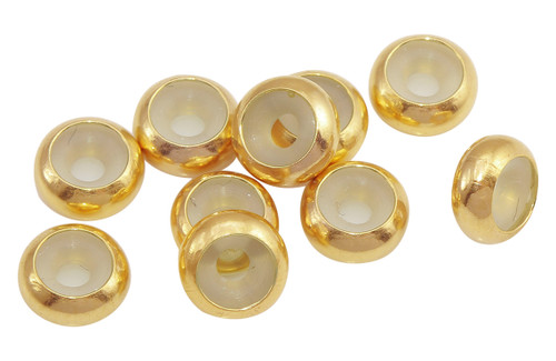14K Gold Filled Rondelle Stopper Beads 14K Gold Filled Rondelle Stopper Beads