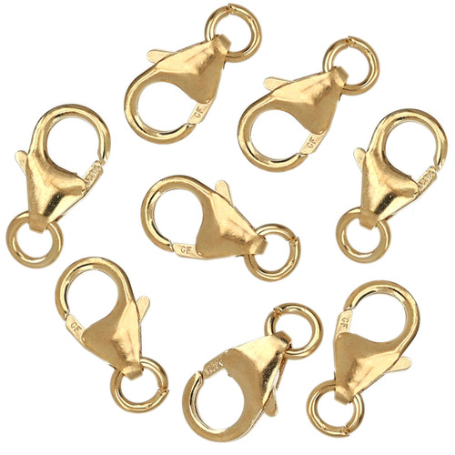 14K Gold Filled Trigger W/Open Ring 5x8.2mm - 1pc