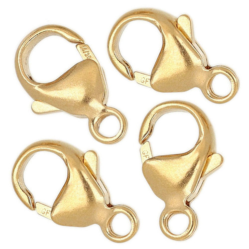 14K Gold Filled Casted Trigger Clasp 7x13mm - 1pc