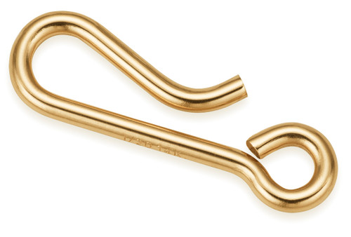 10 Pcs Bag of 14.25 mm Gold Filled Hook Clasp