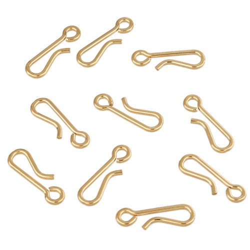 14k Gold Filled Hook Clasp 14.25mm 2 PC 14k Gold Filled Hook Clasp 14.25mm 2 PC