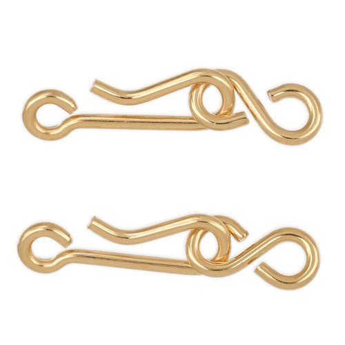 14K Gold Filled Hook&Eye Clasps