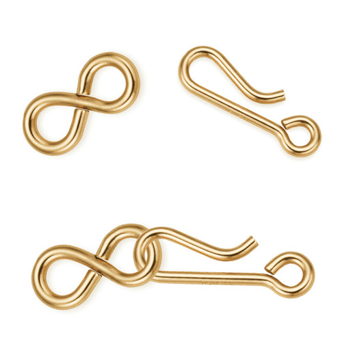 14K Gold Filled Hook&Eye Clasps 14K Gold Filled Hook&Eye Clasps