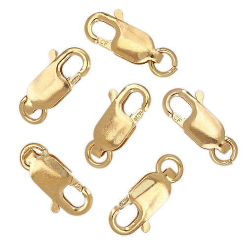 14K Gold Filled Lobster W/Open Ring 4x10mm - 1pc