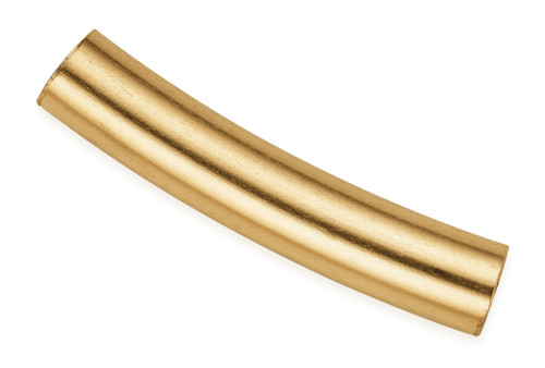 5 Pc 2x15 mm 14K Gold Filled Elbow Tube