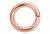 10 Pcs Bag of 5 mm 20g 14K Rose G/Filled Jump Ring