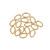 14K Gold Filled Oval Jump Rings