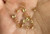 5 Pair Bag of 3.8x4.6 mm Gold Filled Earring Backings