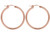 14K Rose G/Filled Eurowire Hoops 29mm - 1 Pair