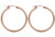 14K Rose G/Filled Eurowire Hoops