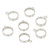 Sterling Silver Bezel Drops
