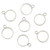 Sterling Silver Bezel Drops