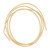 0.9 mm 14 Inches New Gold Color Medium French Wire