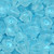 16 Pcs 8x10mm Bell Flower Pressed Czech Glass Beads - Powder Blue